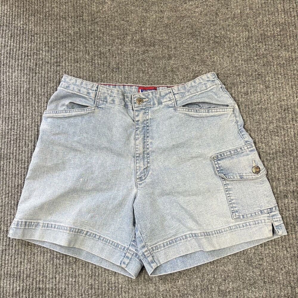 Westport Denim Shorts Womens Size 8 (28x6) Blue Light Wash Pockets